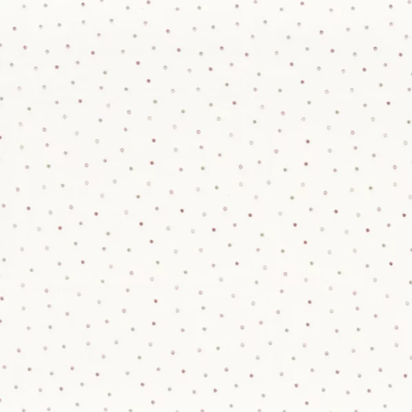 Sage Fabric - Rose by pink children's embroideried fabric from Camengo
