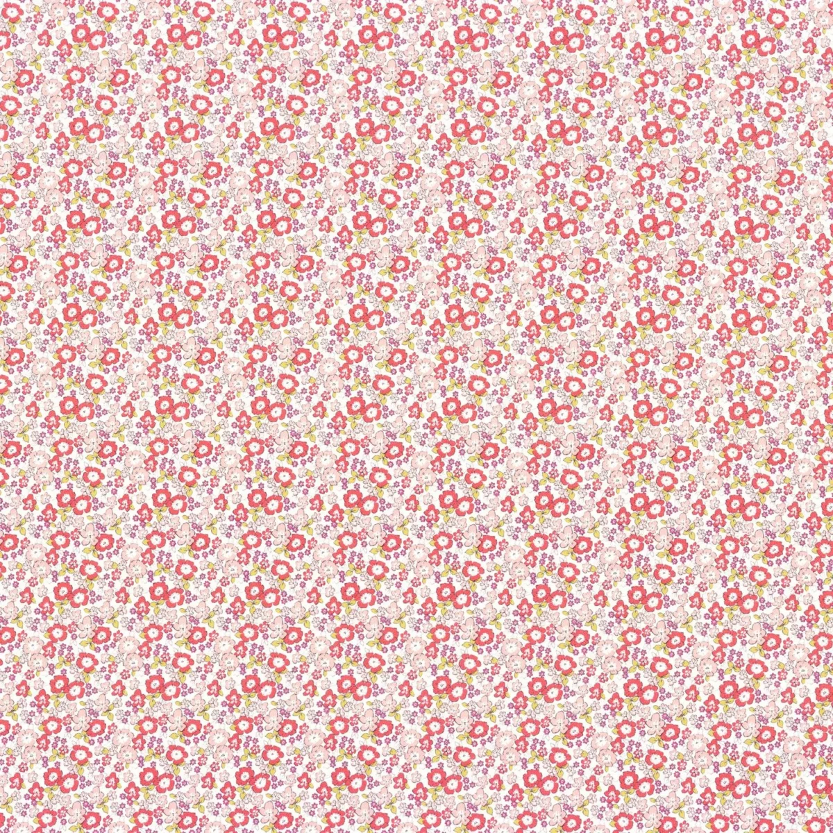Coquette Fabric - Rose by pink children's printed fabric from Camengo