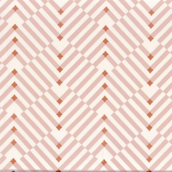 Golden Gate Fabric - Nude by pink geometric embroideried fabric from Camengo