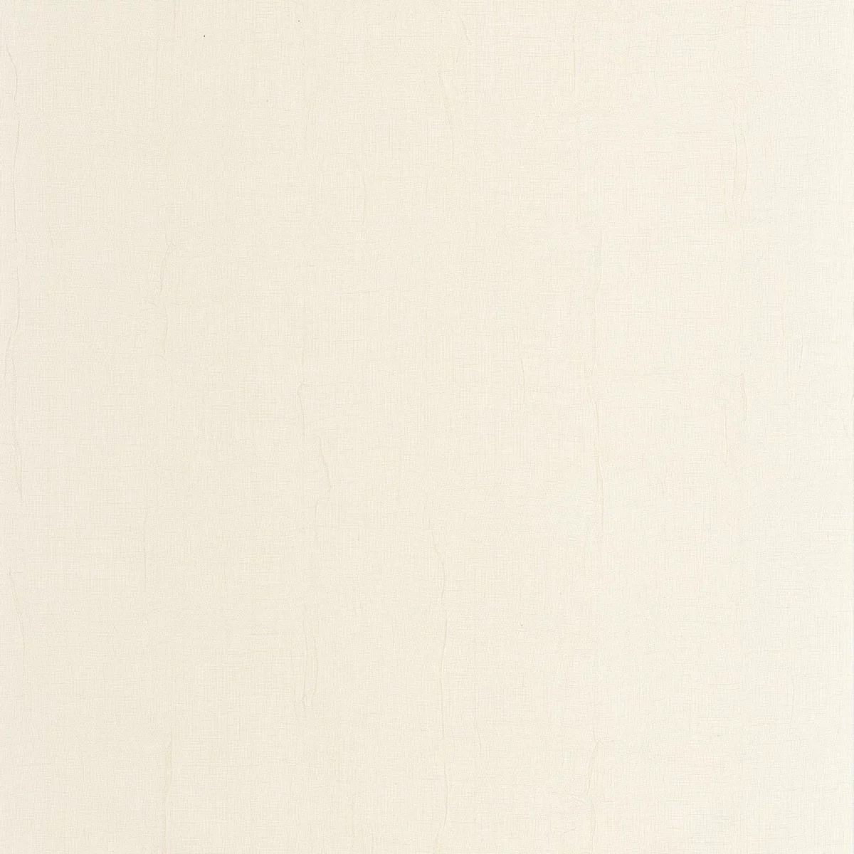 Etamine Wallpaper - Vanille by white plain wallpaper from casadeco