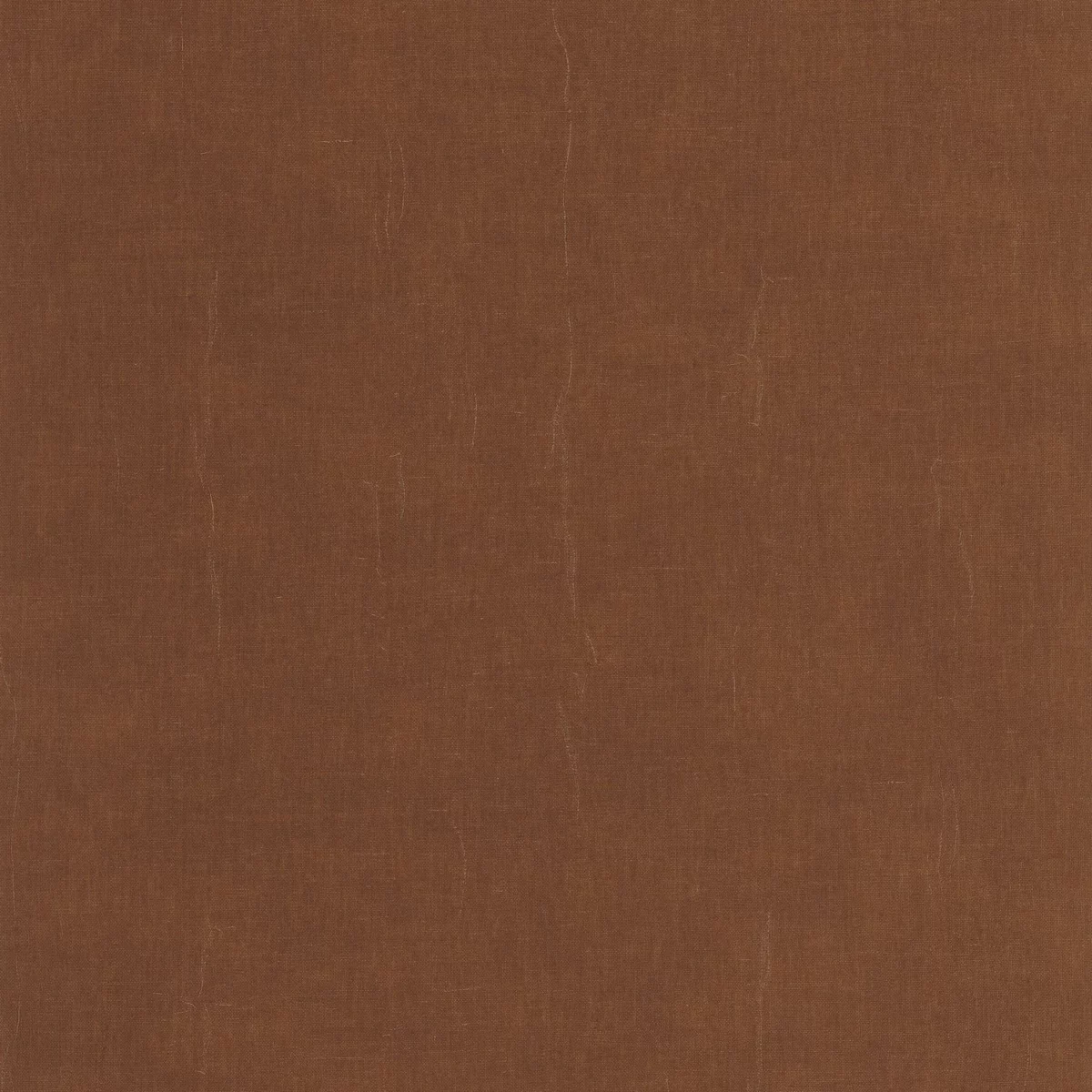 Etamine Wallpaper - Cacao by brown plain wallpaper from casadeco