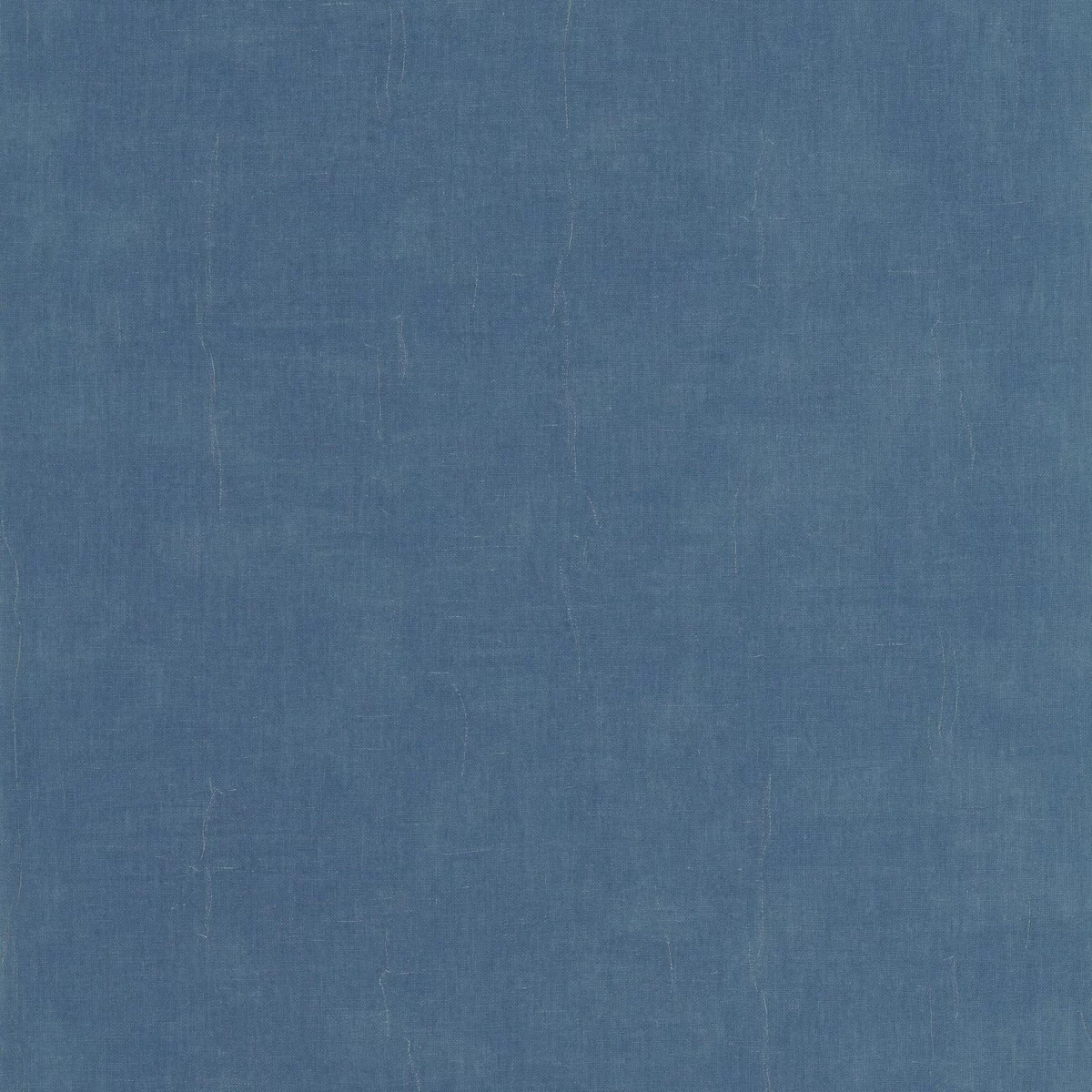 Etamine Wallpaper - Bleu Denim by blue plain wallpaper from casadeco