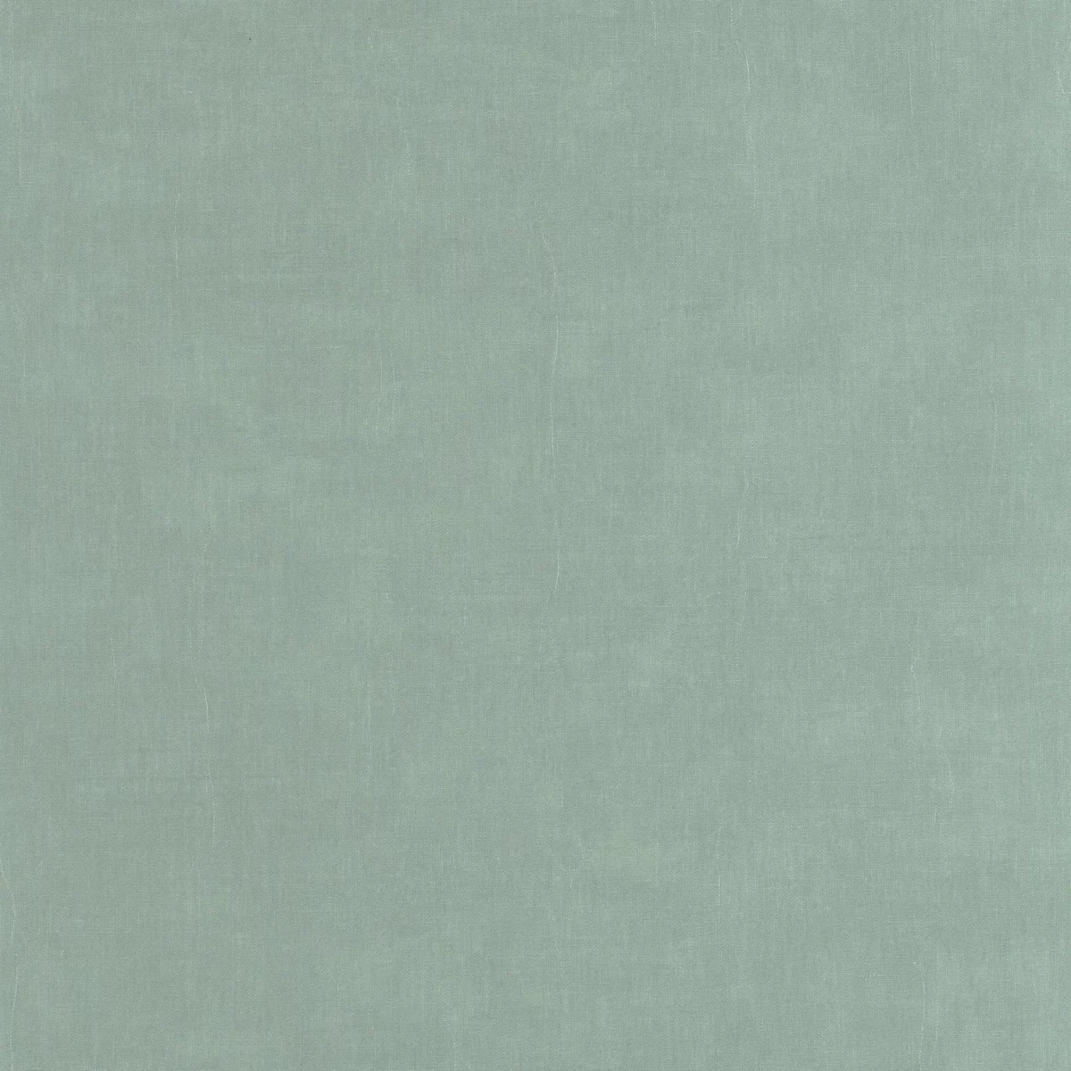 Etamine Wallpaper - Vert Nil by blue plain wallpaper from casadeco