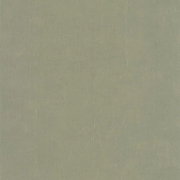 Etamine Wallpaper - Vert Lichen by green plain wallpaper from casadeco