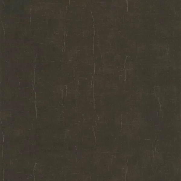 Etamine Wallpaper - Noir Reglisse by black-grey plain wallpaper from casadeco