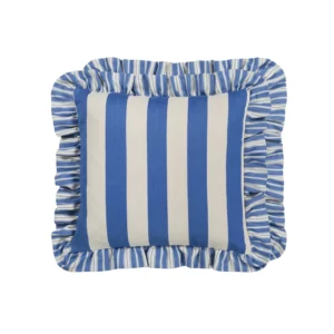 Berkeley Stripe 43cm Cushion - Cobalt