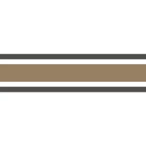brown striped wallpaper from casadeco