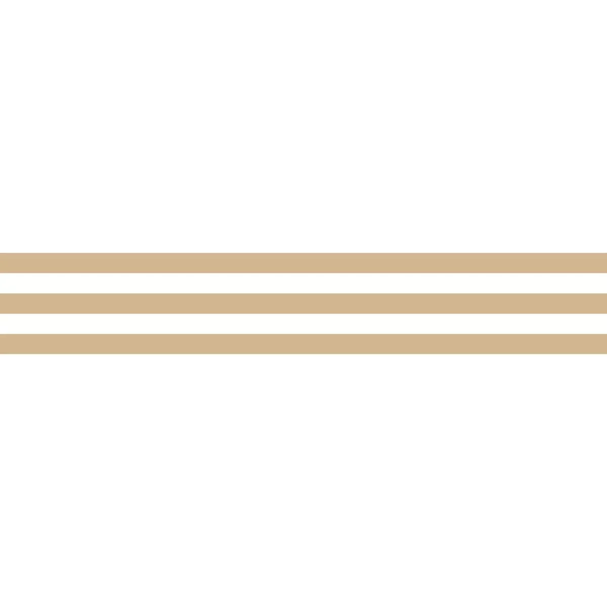La Delicate Border - Caramel by neutral striped wallpaper from casadeco