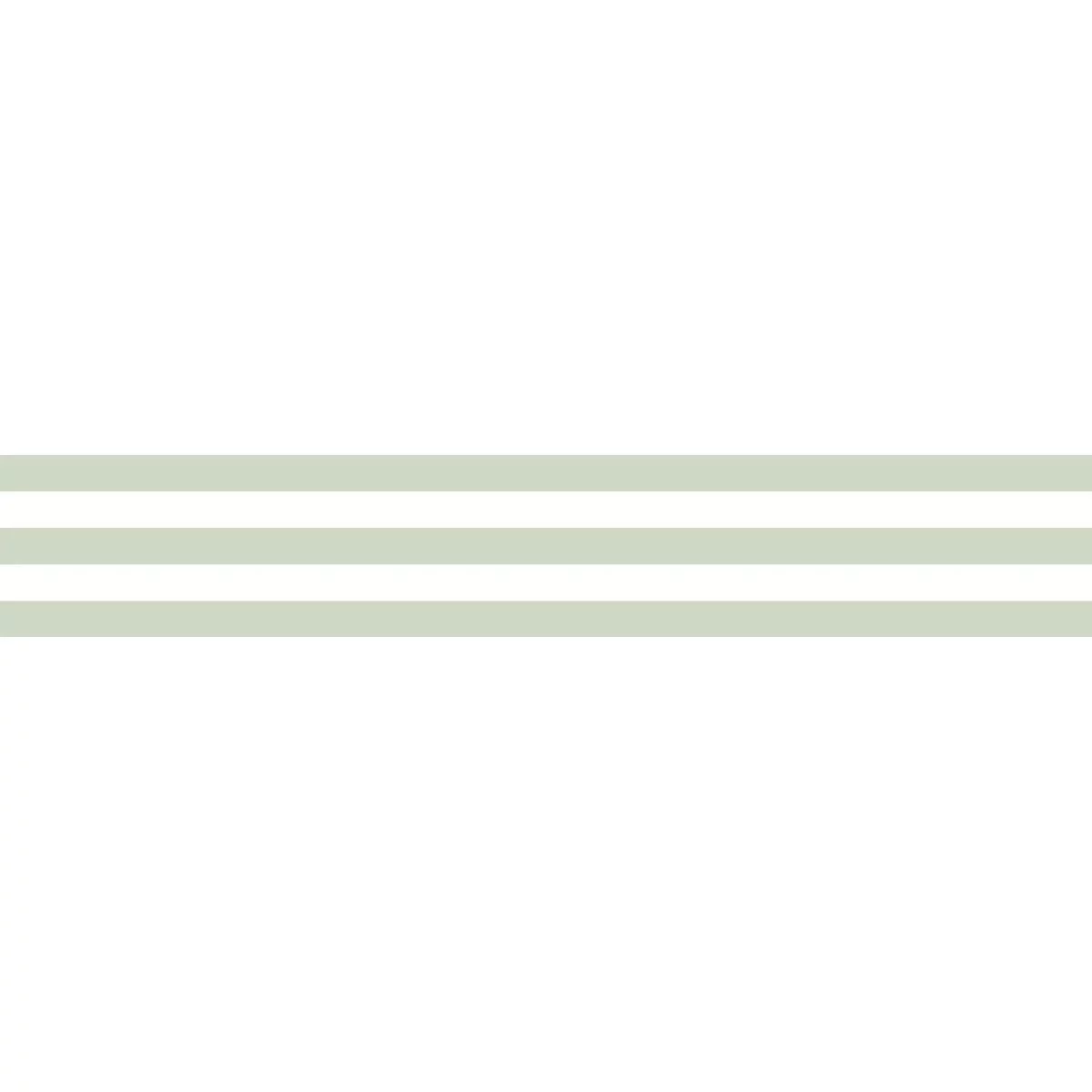 La Delicate Border - Vert D'Eau by green striped wallpaper from casadeco
