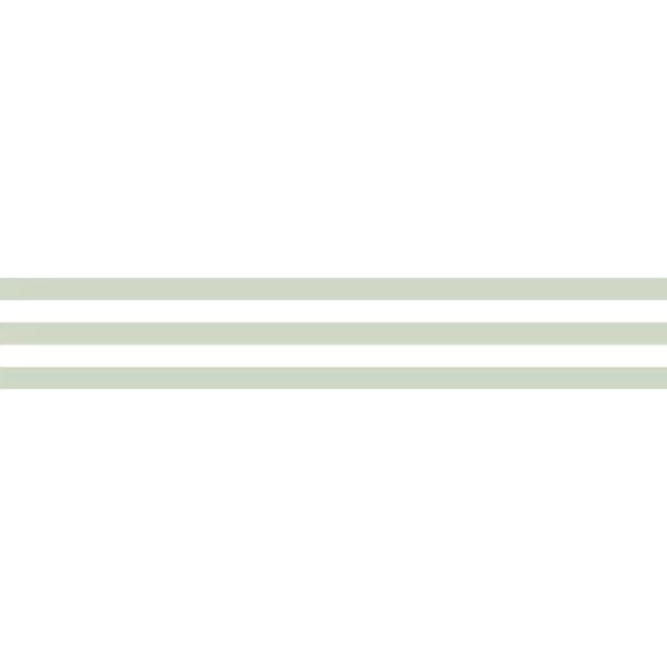 La Delicate Border - Vert D'Eau by green striped wallpaper from casadeco