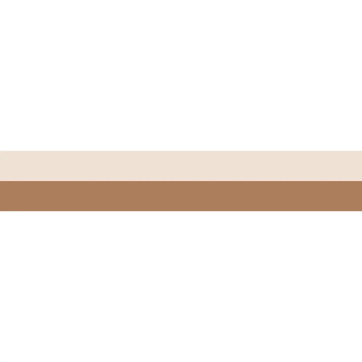 La Sublime Border - Caramel by neutral striped wallpaper from casadeco