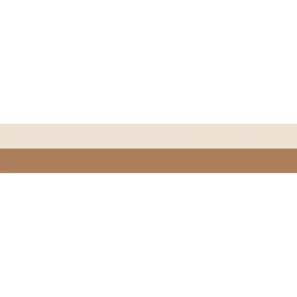 La Sublime Border - Caramel by neutral striped wallpaper from casadeco