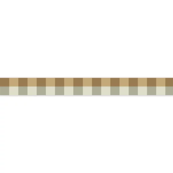 brown checked wallpaper from casadeco