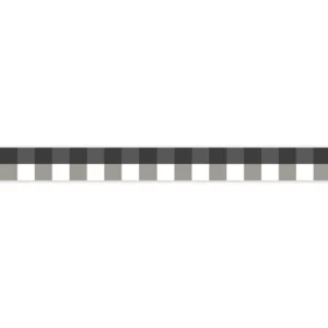 black-grey checked wallpaper from casadeco