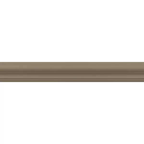 L Authentique Border - Tabac by brown plain wallpaper from casadeco