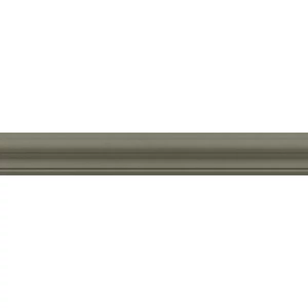 L Authentique Border - Vert Kaki by green plain wallpaper from casadeco