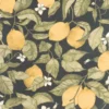 yellow botanical wallpaper from casadeco