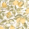 green botanical wallpaper from casadeco