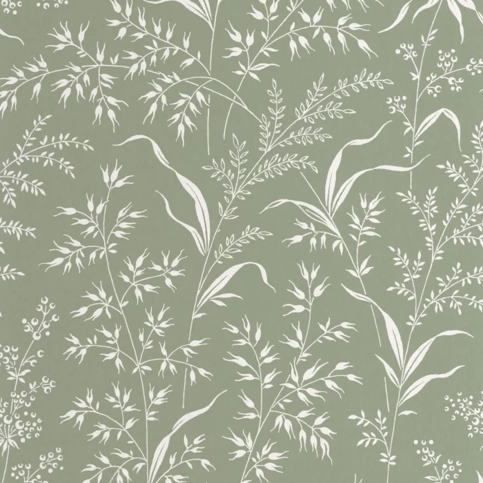 Grass Field Wallpaper - Celadon swatch
