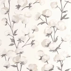 pink botanical wallpaper from casadeco