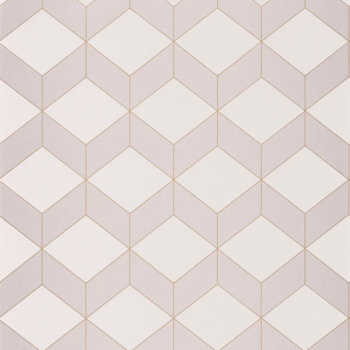 pink geometric wallpaper from casadeco