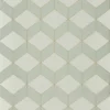 green geometric wallpaper from casadeco