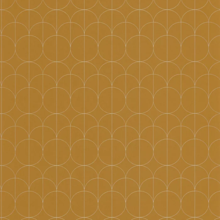 1930 Reflet Wallpaper - Jaune fabric swatch MNCT85692323