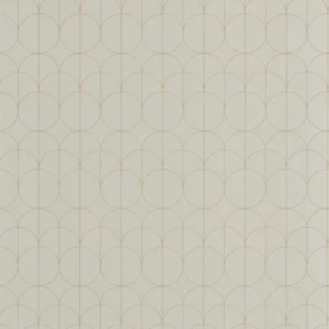 white retro wallpaper from casadeco