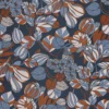 blue botanical wallpaper from casadeco