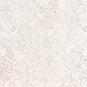 neutral botanical wallpaper from casadeco
