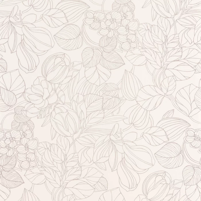 1930 Gravure Wallpaper - Blanc fabric swatch MNCT85720010