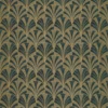 green retro wallpaper from casadeco