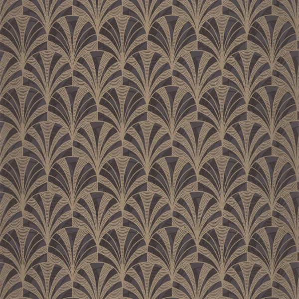 brown retro wallpaper from casadeco