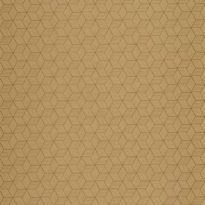 yellow geometric wallpaper from casadeco