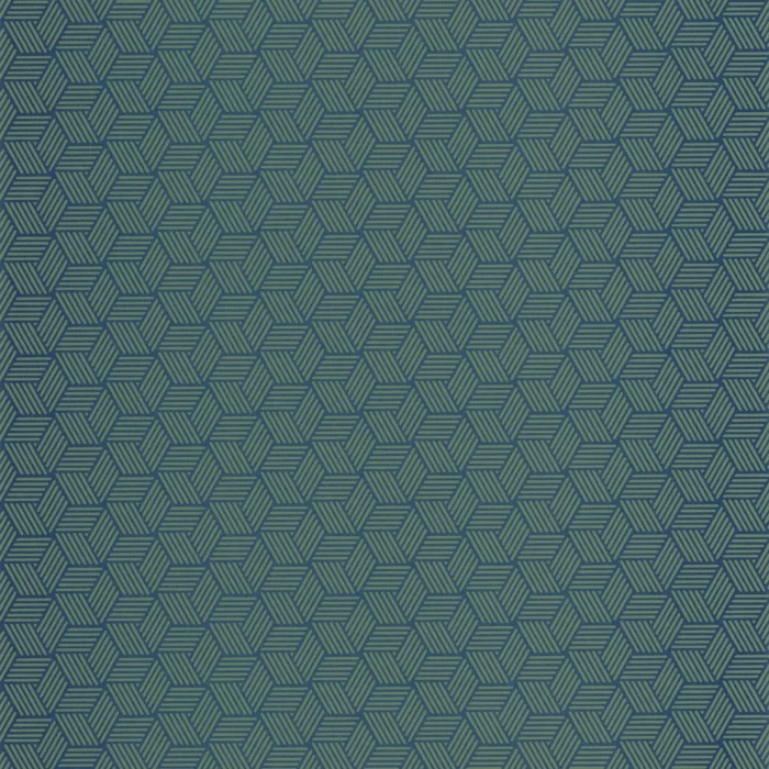 Connexions Wallpaper - Vert Canopee fabric swatch ALMI89947642