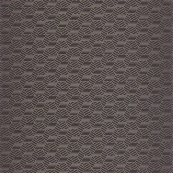 Connexions Wallpaper - Noir Reglisse by brown geometric wallpaper from casadeco