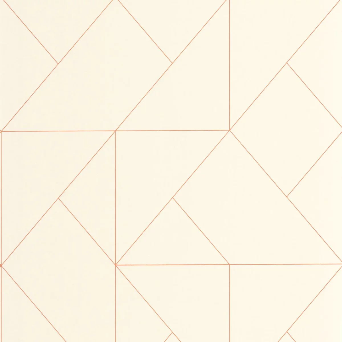 white geometric wallpaper from casadeco