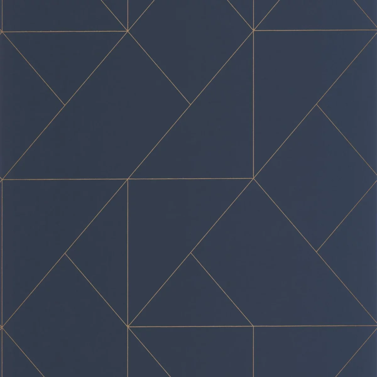 blue geometric wallpaper from casadeco