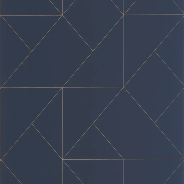 Subtilite Wallpaper - Bleu Encre fabric swatch ALMI89956803