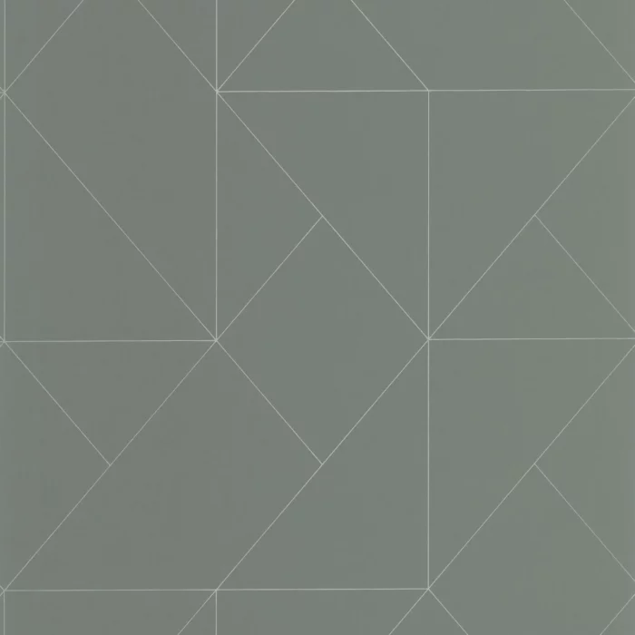 Subtilite Wallpaper - Vert Kaki fabric swatch ALMI89957761