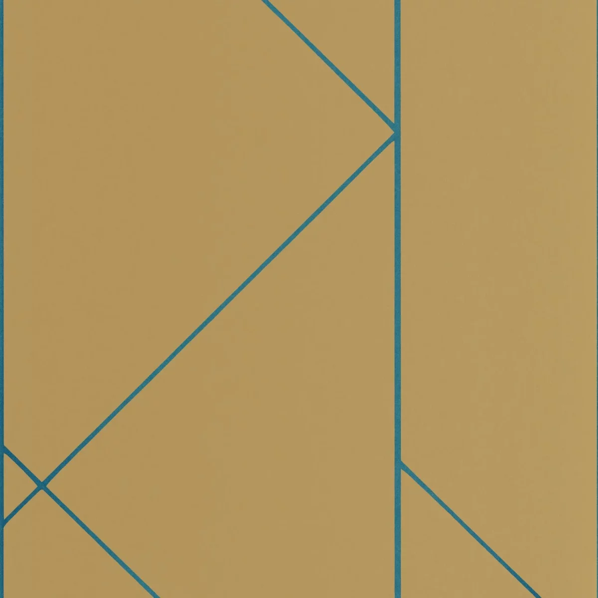 blue geometric wallpaper from casadeco