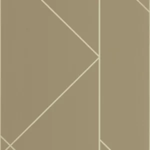 neutral geometric wallpaper from casadeco