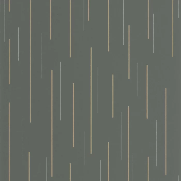 Suspension Wallpaper - Vert Taiga fabric swatch ALMI89917233