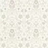 white botanical wallpaper from casadeco