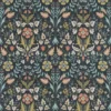 multicolour botanical wallpaper from casadeco