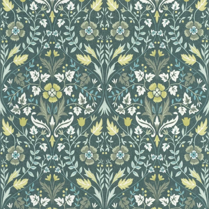 Archibald Wallpaper - Vert Sauge fabric swatch ARCR86337401