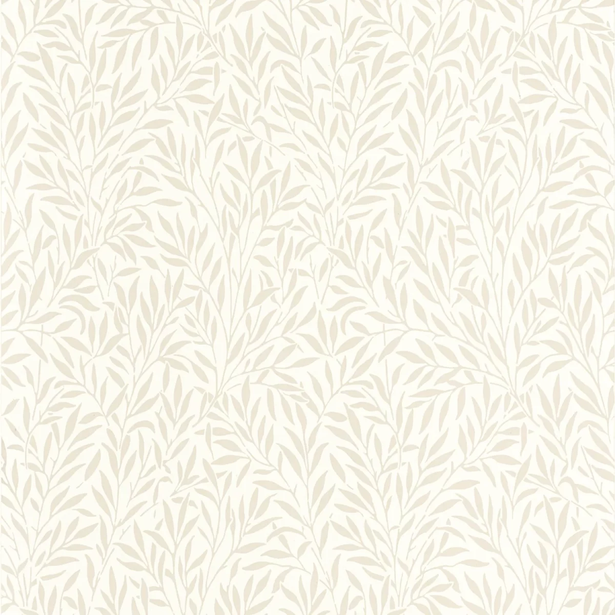 white botanical wallpaper from casadeco