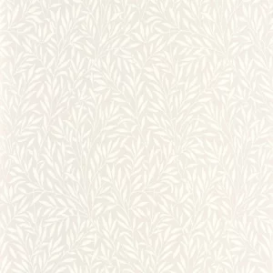white botanical wallpaper from casadeco