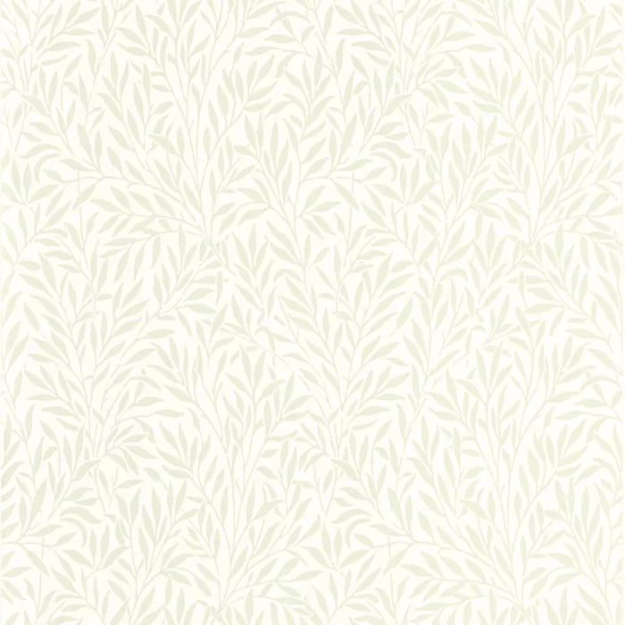 Willow Wallpaper - Vert Amande fabric swatch ARCR86357102