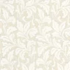 white botanical wallpaper from casadeco